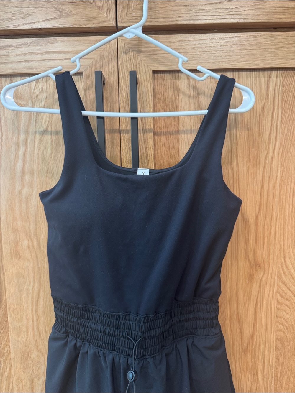 Yogalicious Black Athletic Shorts Romper - Picture 3 of 7